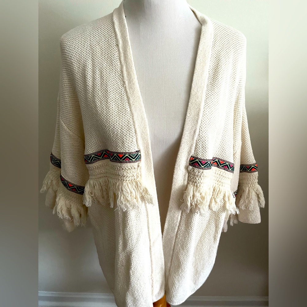 H&M Coachella open cardigan
